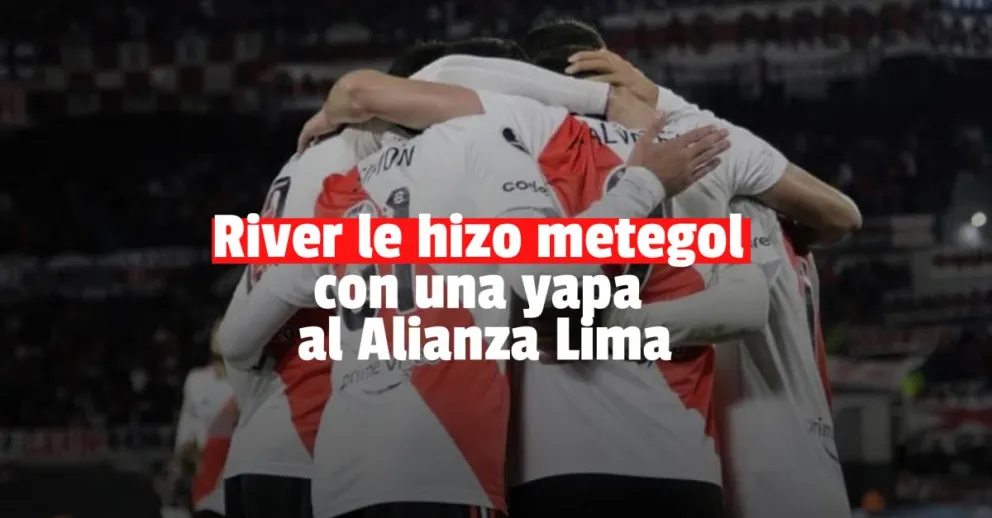 River vapuleó al al Alianza Lima y clasificó primero 