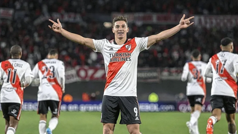 Julián Álvarez, la deslumbrante figura que se despide de River con números históricos