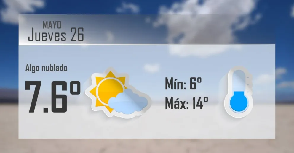 Siguen los días frescos en la provincia