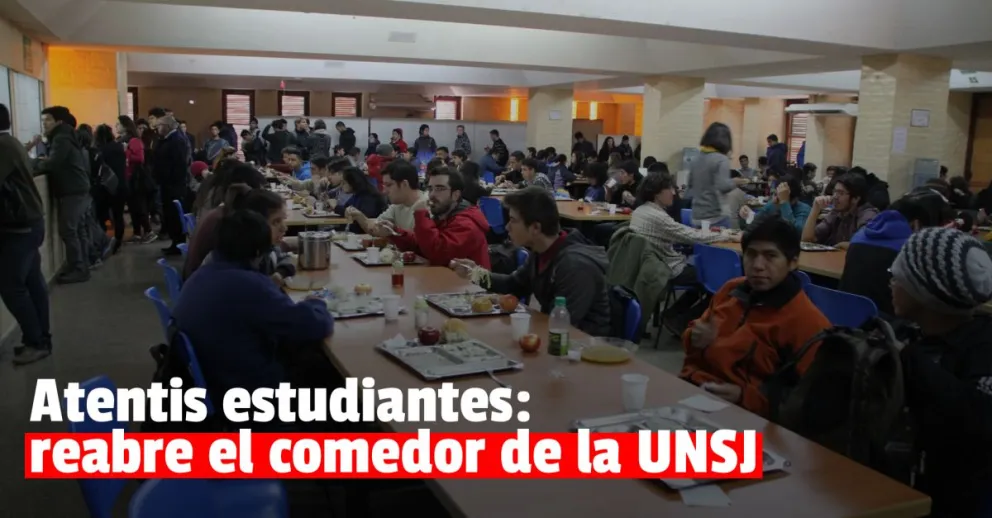 El comedor universitario volverá a recibir a los estudiantes