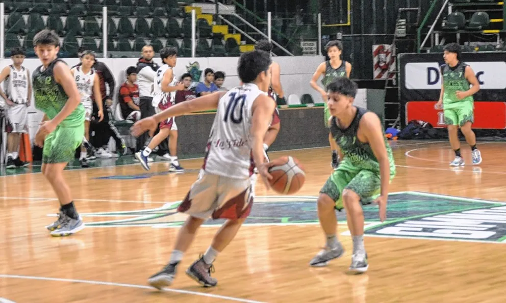 Se completó una nueva jornada del básquetbol local