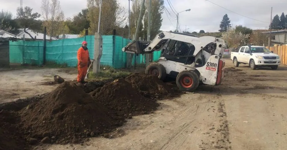 Se restringe el tránsito en calle Mar del Plata 