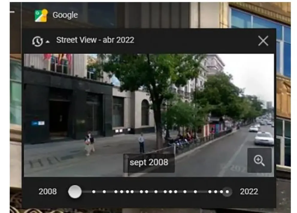 ¡Increíble! Viajá en el tiempo con Google Maps y mirá cómo era tu calle hace años