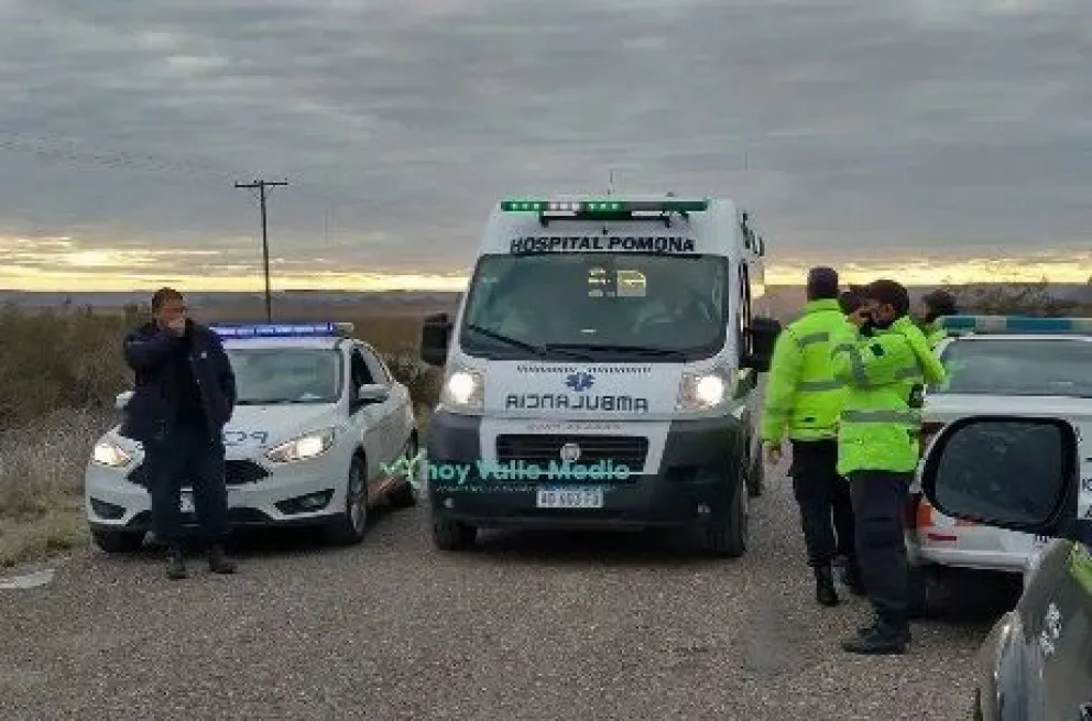 Encontraron al dueño de un comercio de Roca quemado junto a su camioneta