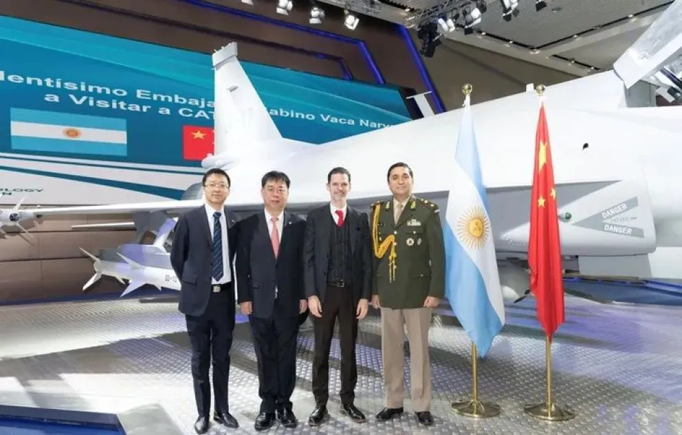 Así son los aviones de combate que Argentina compraría a China y ya fueron testeados