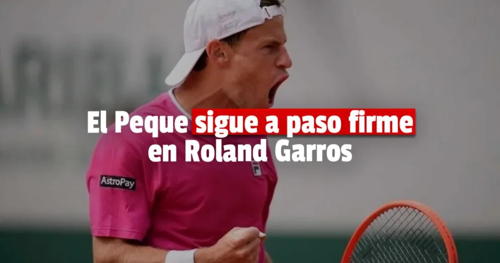 El Peque Schwartzman avanzó a octavos en Roland Garros 