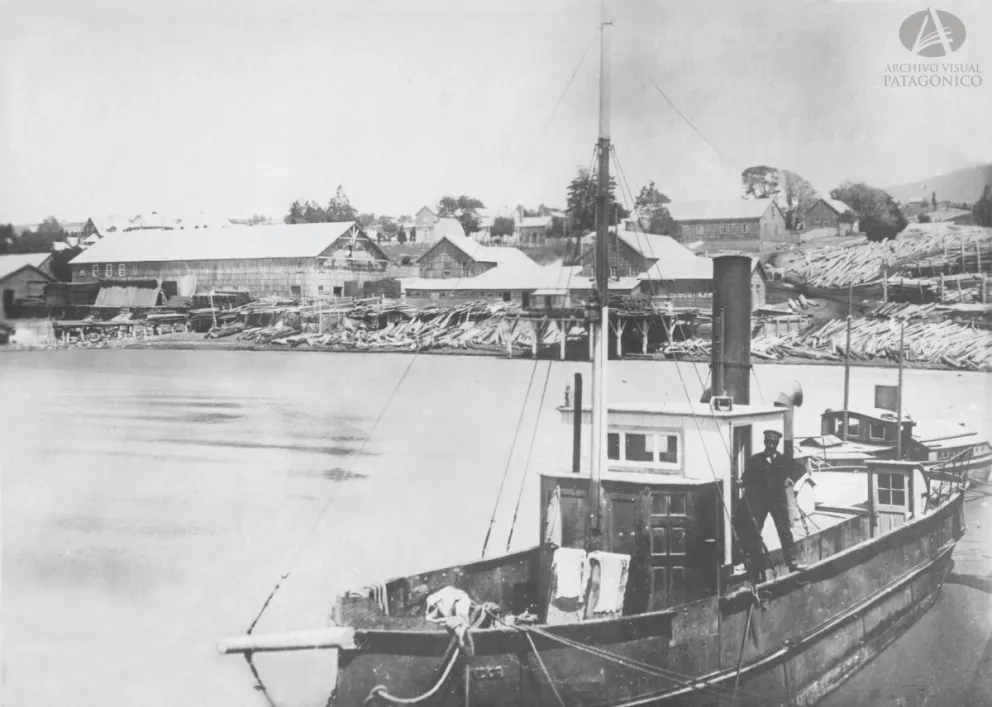 Antes de los vapores, podía demorarse cinco días en arribar a puerto Blest
