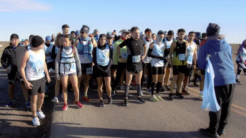 Buen marco de atletas en la tradicional corrida de Cañadón Seco