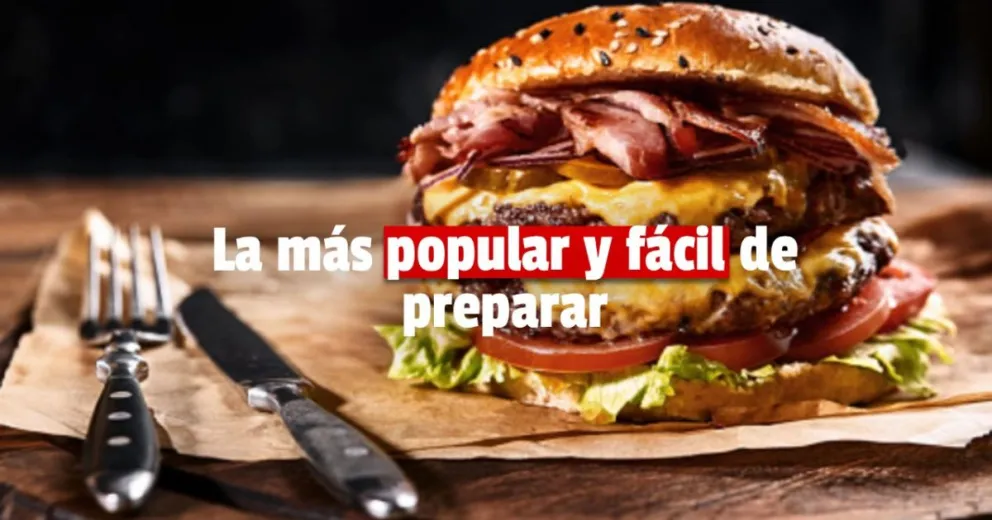Los emprendedores sanjuaninos eligen elaborar hamburguesas