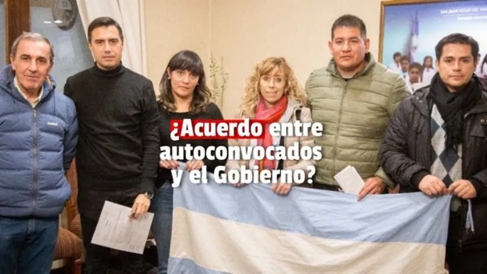 ¿Acuerdo entre autoconvocados y el Gobierno?