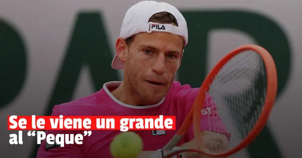 Roland Garros: Diego Schwartzman va por la épica frente a Djokovic