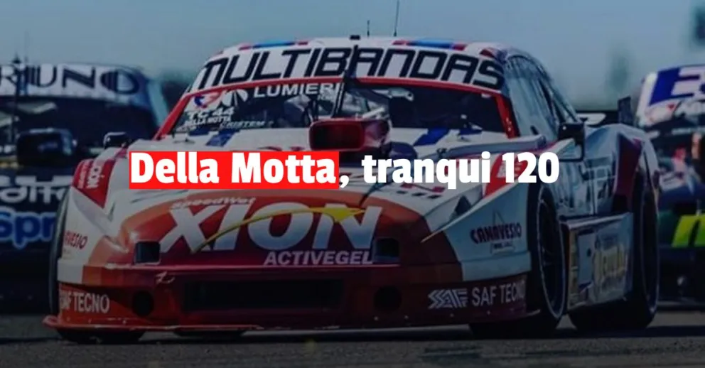 Della Motta tuvo una gran performance y arrancará en buena posición