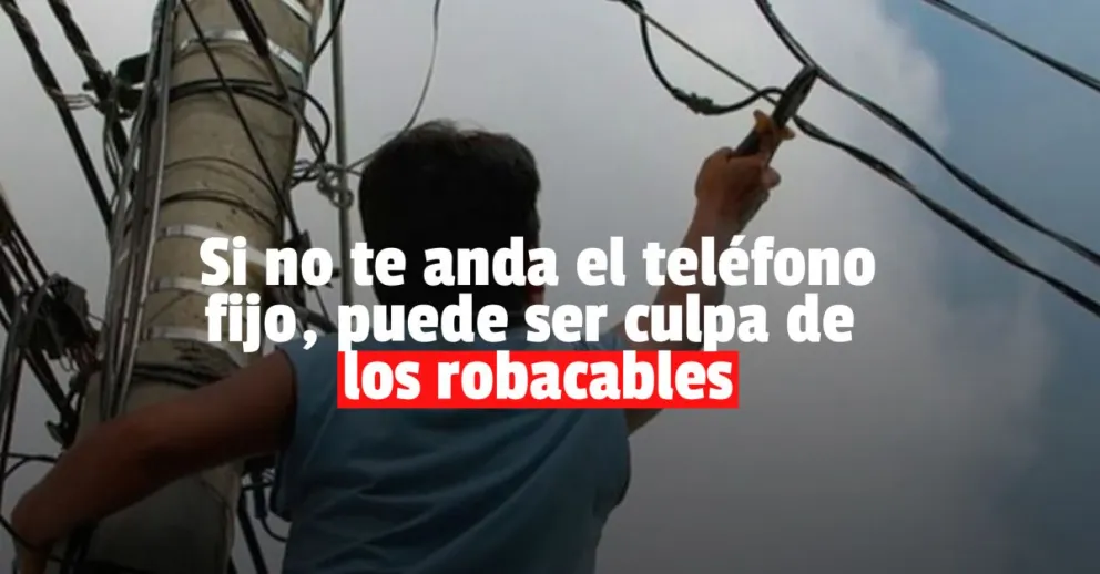 Detuvieron a dos robacables bien “equipados”