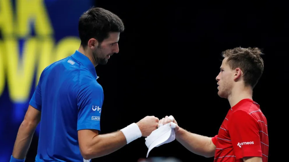 Diego Schwartzman perdió ante Novak Djokovic y se despidió de Roland Garros
