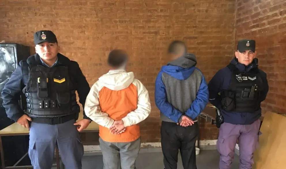 Capturaron a dos ladrones durante un operativo de identificación