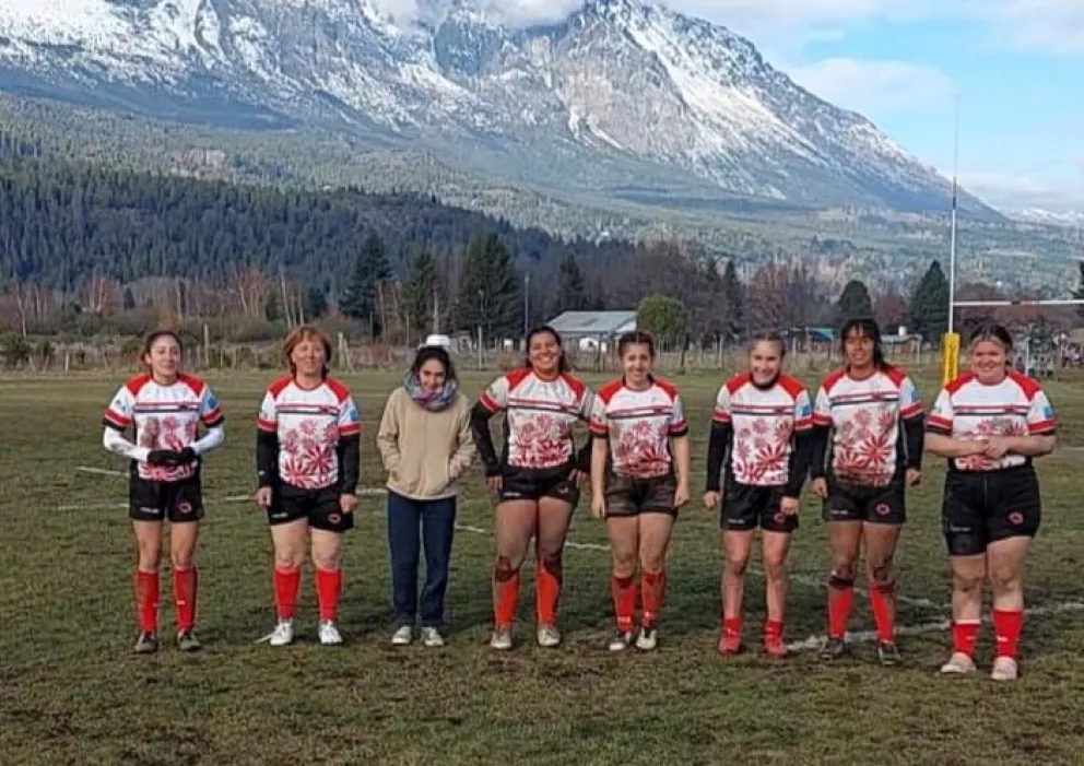 El rugby femenino de Los Lagos tuvo su encuentro y sigue desarrollándose en la región