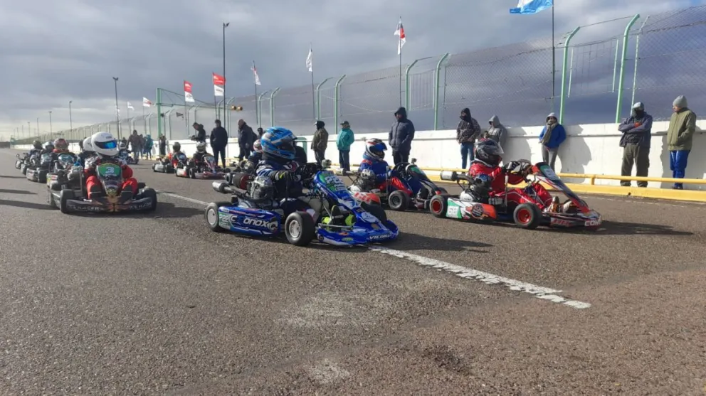 Largó el campeonato de la Asociación de Kart de la Comarca