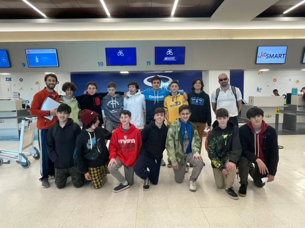 SOYEM viajó con destino al Nacional de Menores C