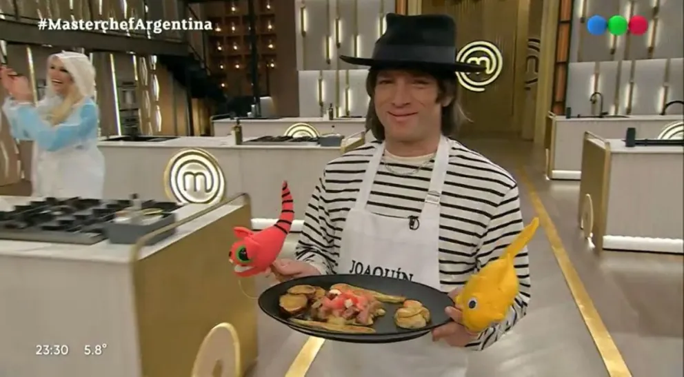 Masterchef Celebrity: Joaquín Levinton y otro de sus clásicos incendios