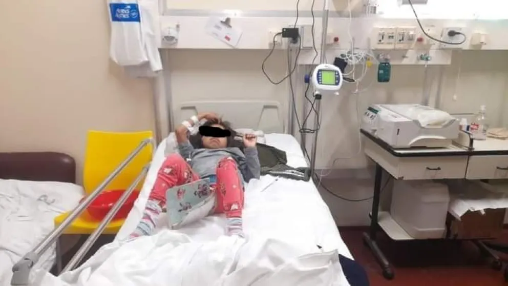 Se fueron "con lo puesto" para salvar la vida de Agustina: necesitan la colaboración de todos los salteños