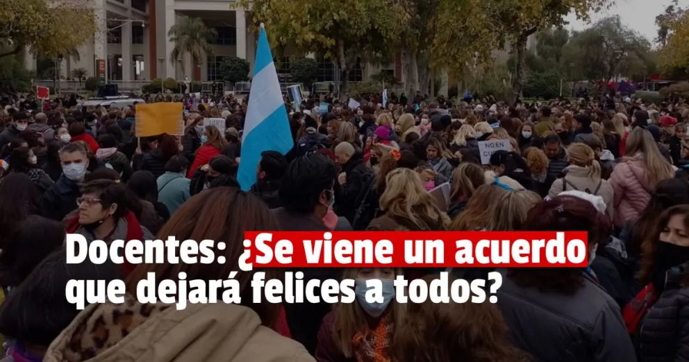 El Gobierno quiere acordar que los docentes cobren el mínimo en cada uno de los cargos