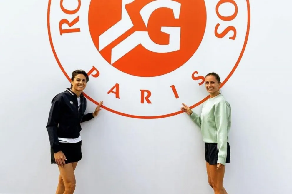 Gabriela Sabatini regresa al tenis junto a Gisela Dulko en el torneo de Leyendas de Roland Garros