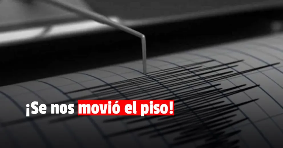 Un temblor de 4,1 se registró en la provincia 