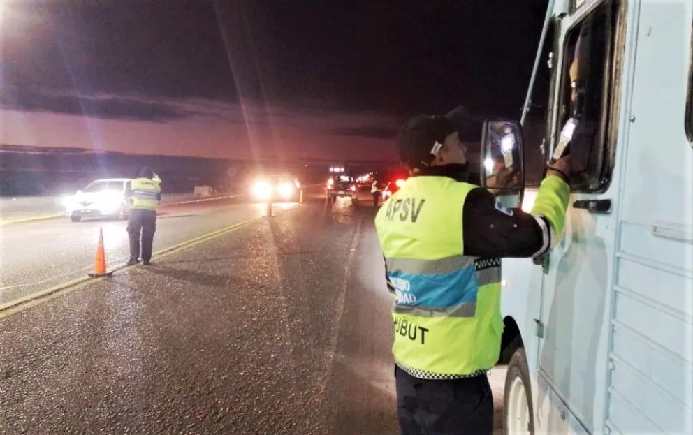  Se detectaron ocho conductores en estado de ebriedad en Comodoro