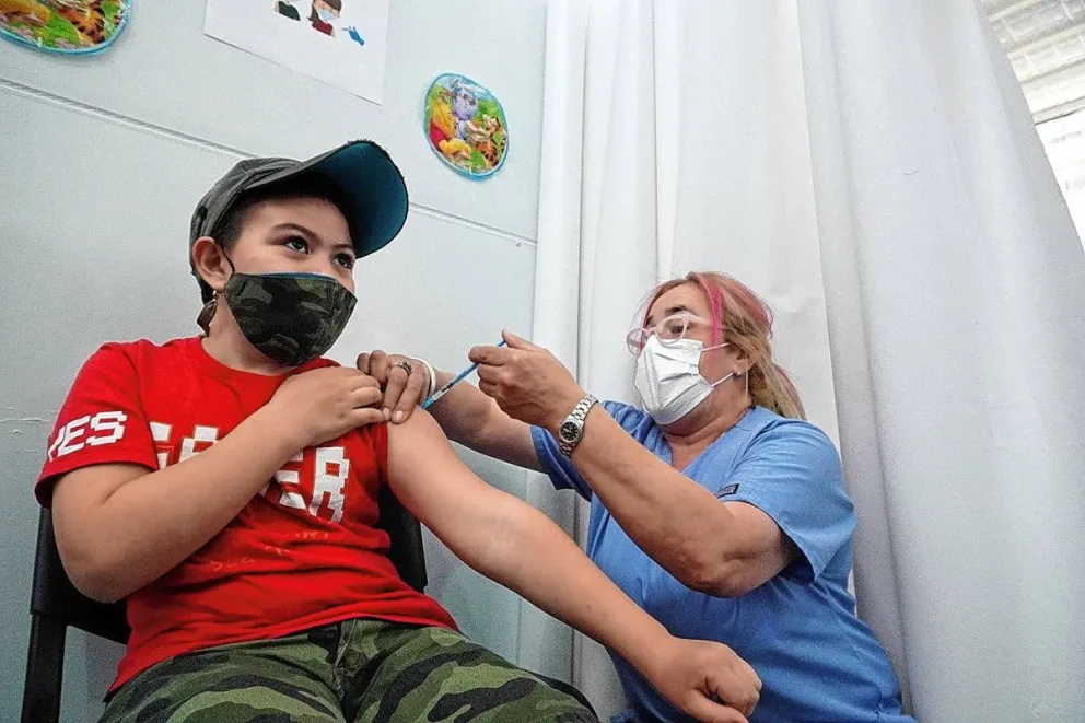 Comienza la vacunación de refuerzo contra Covid-19 en la población de 5 a 11 años
