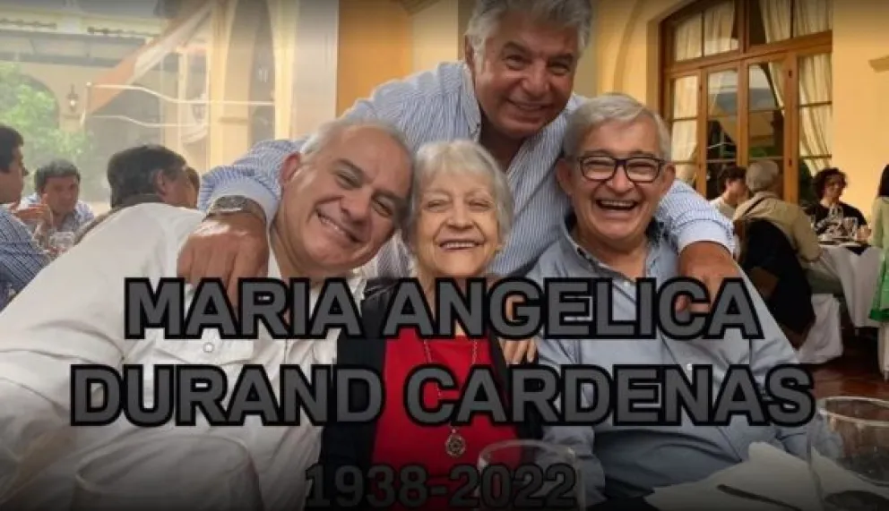  Falleció la madre de Martín Grande