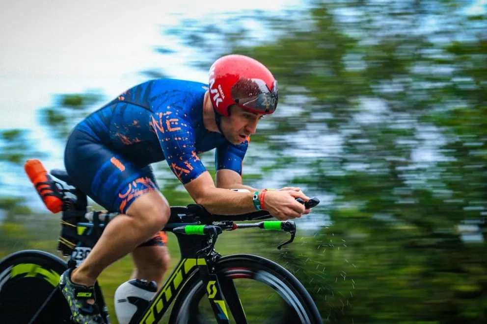 Guille García logró su mejor actuación en Ironman y se prepara para los mundiales