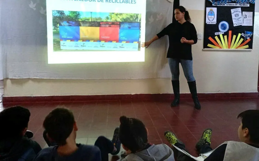 La promoción y el cuidado del medio ambiente son parte del programa GIRSU