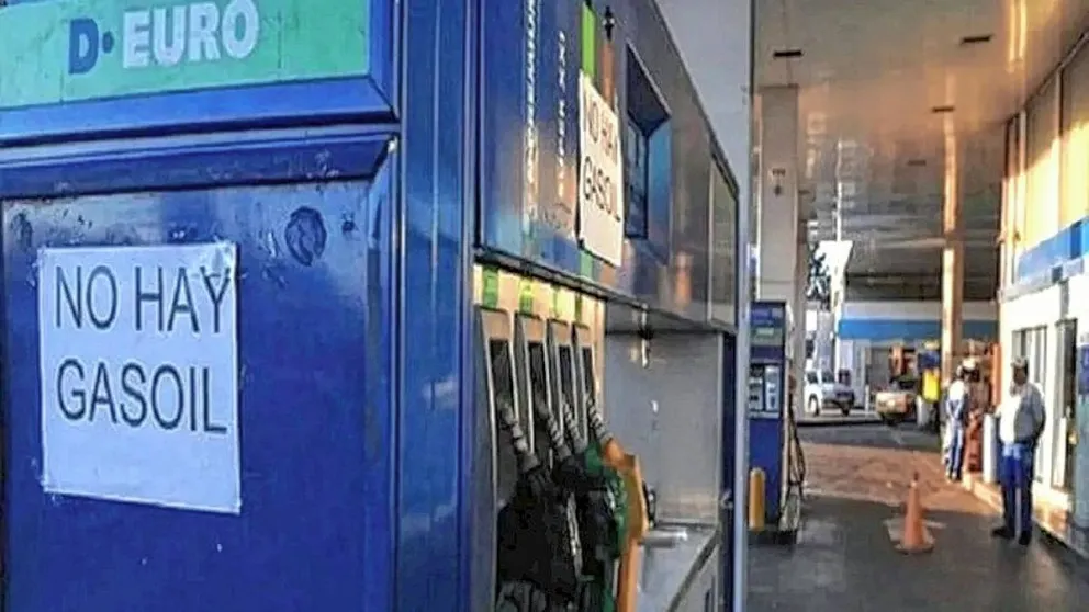 Denuncian desabastecimiento de gas oil en más de la mitad del país
