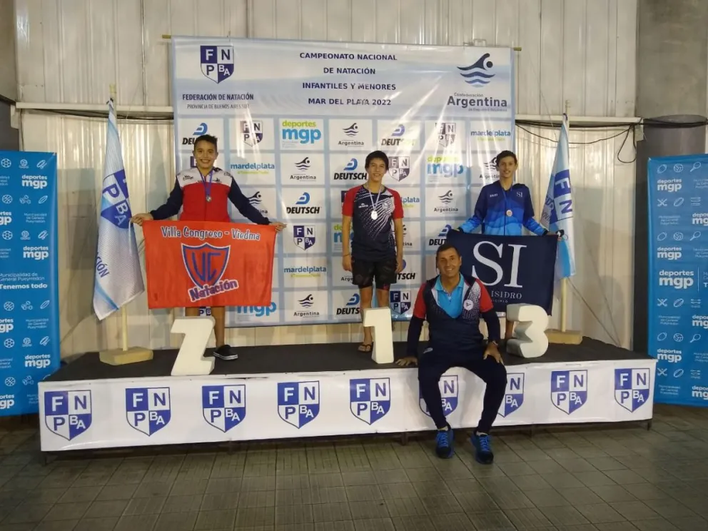 Viedma tiene un subcampeón nacional de natación
