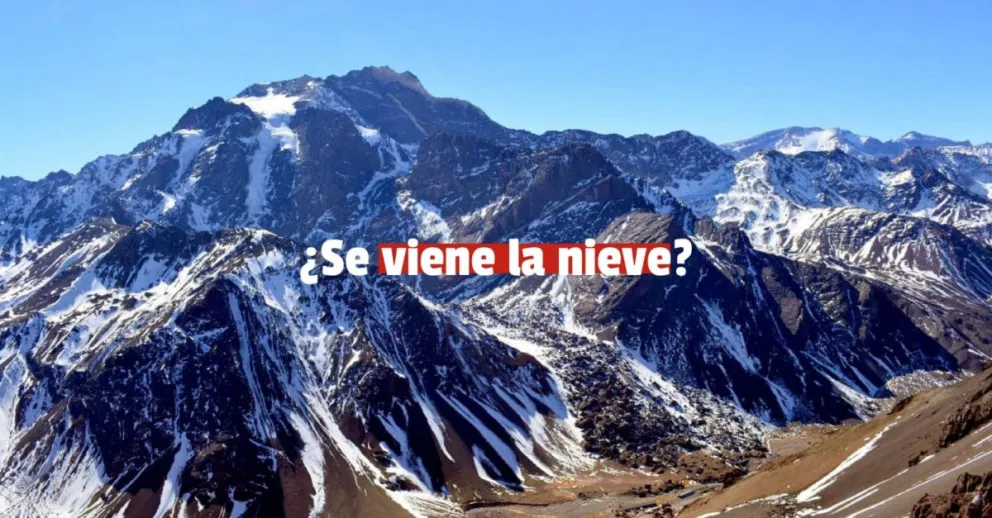 ¿Se viene la nieve?