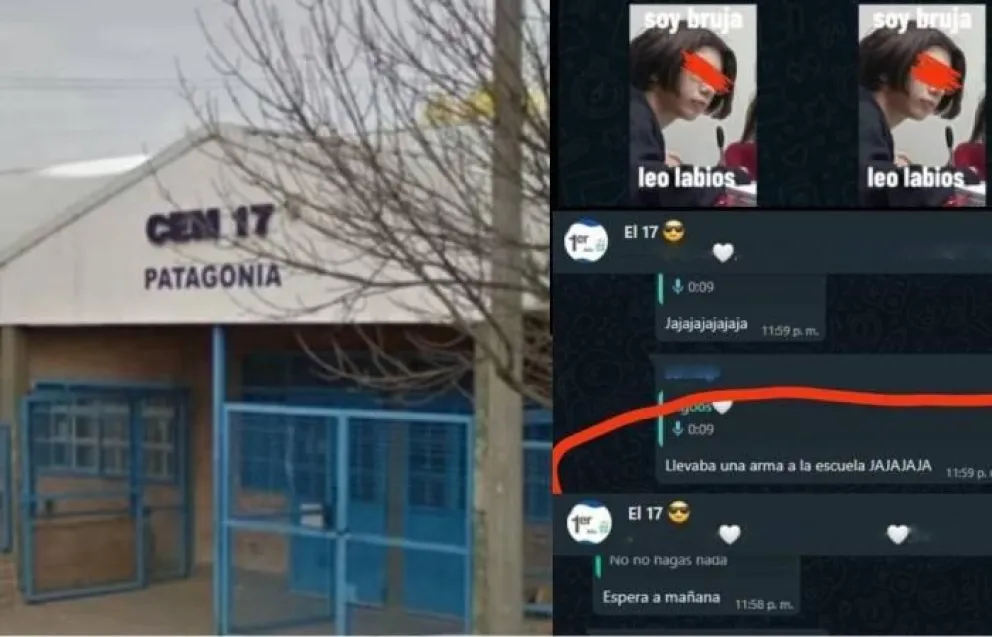 Se filtraron chats de estudiantes que amenazan con llevar un arma a la escuela: “¿Y si pinta matar a alguien?”