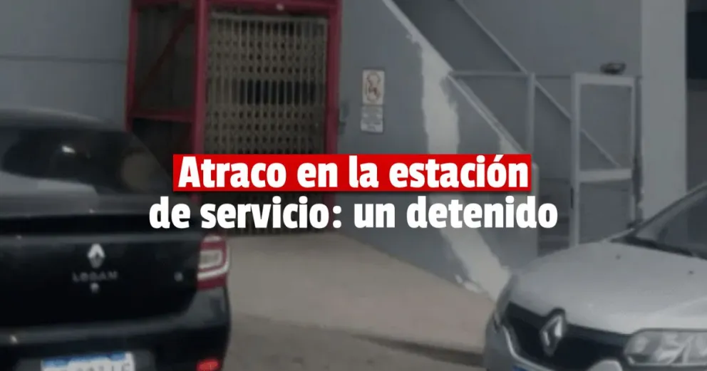Detuvieron a un hombre por el robo en la estación de servicio