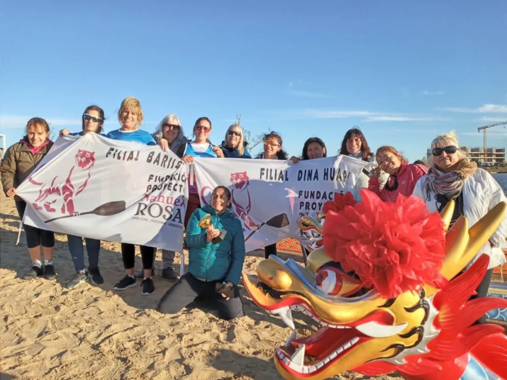 Fundación Proyecto Nahuel Rosa volvió con un primer puesto en el tercer Festival de Botes Dragón