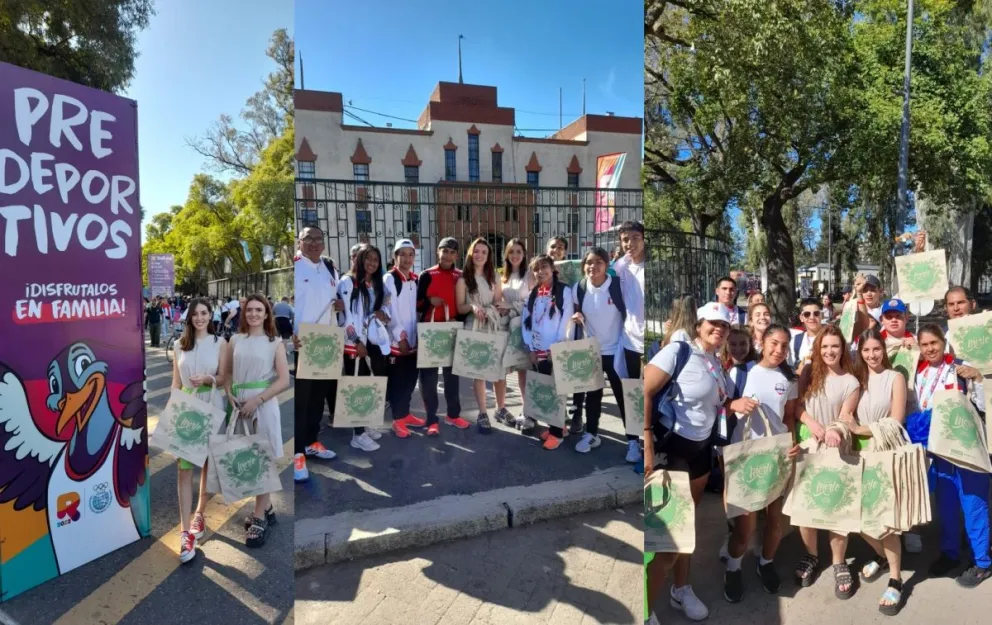 Promocionaron a la Villa de Merlo en los Juegos Suramericanos