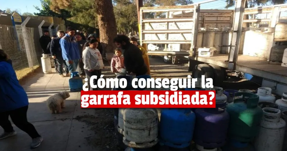 Cronograma para comprar la garrafa subsidiada 