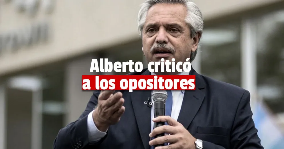 El presidente y otros funcionarios criticaron el gobierno de Mauricio Macri