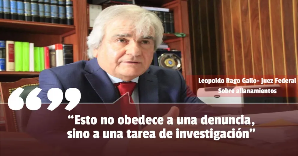 Allanaron empresas paseras sospechadas de cometer actos ilícitos 