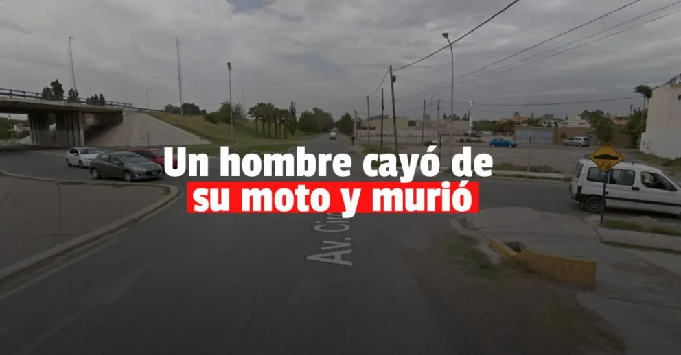 Un motociclista perdió la vida al caer de su moto en Capital 
