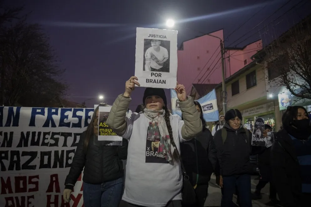 Marcha por Brian Quinchagual: “Lo que hizo Buchaillot es racismo”