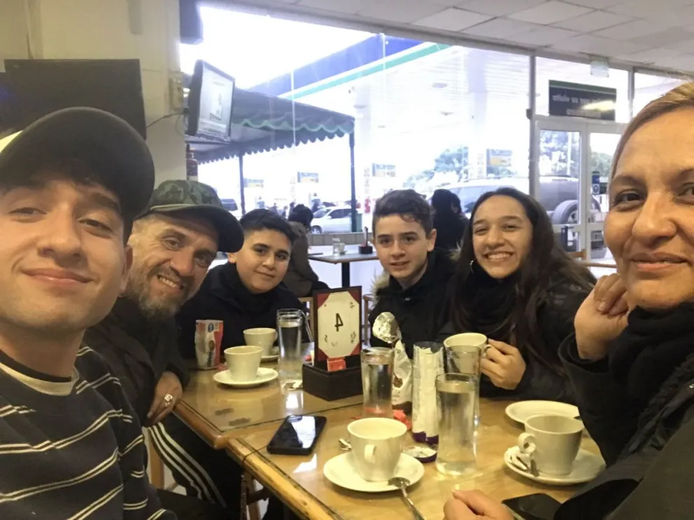 Recaudaron $1.000.000 para Zaira y ahora viajan en familia para verla