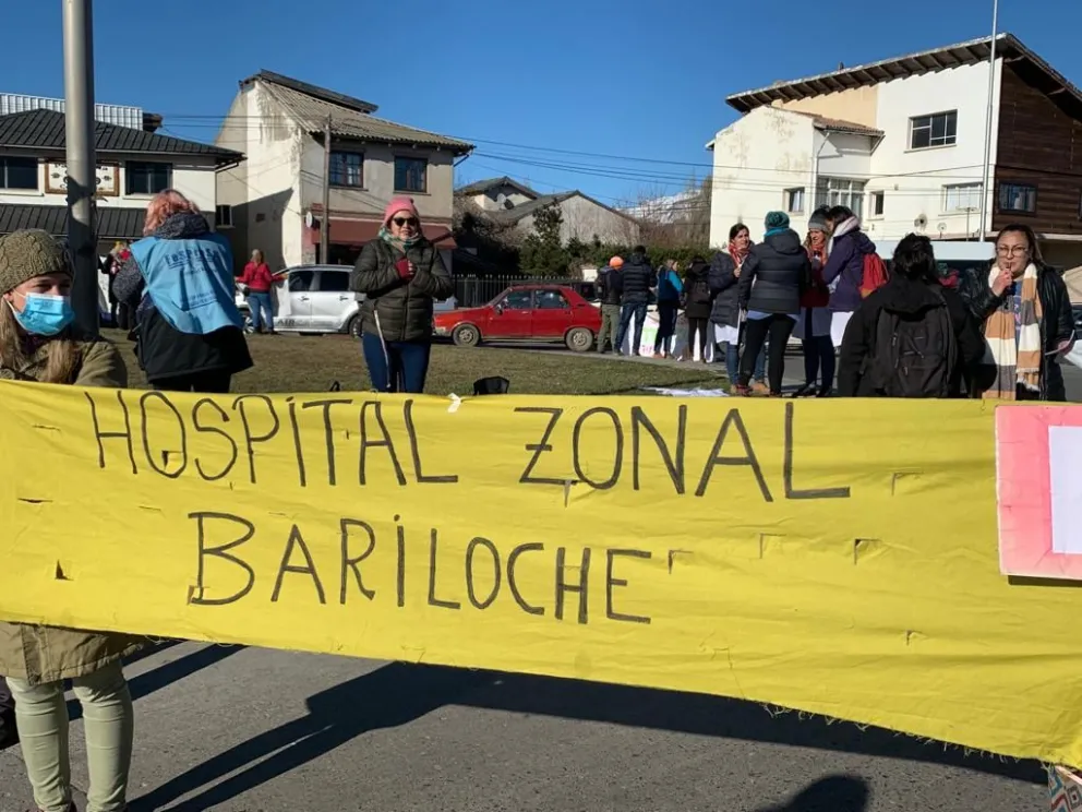 Los trabajadores de la Salud continúan con las medidas de fuerza