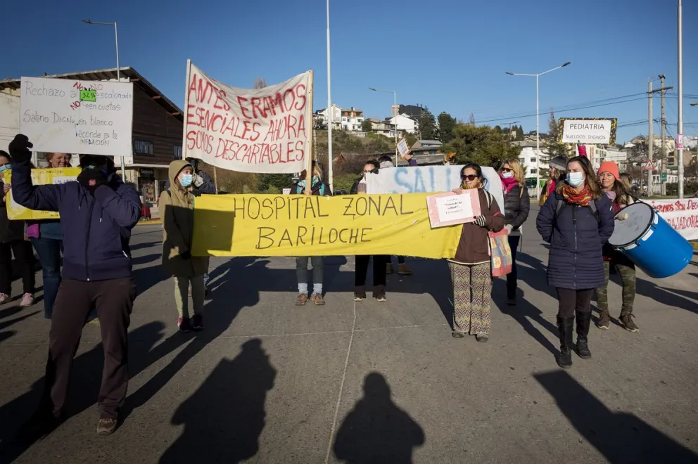 Nueva jornada de paro y movilización de trabajadores de salud
