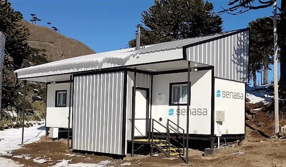 El Senasa mejora sus instalaciones en el Paso de Frontera "Pino Hachado"