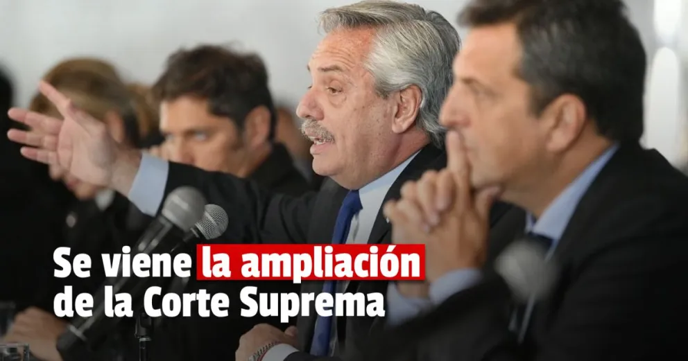 Alberto Fernández citó a los gobernadores para anunciar la ampliación de la Corte Suprema a 25 miembros