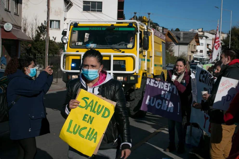 ASSPUR inicia la segunda semana de paro, con movilizaciones y corte de ruta 